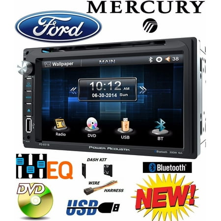 FORD MERCURY MAZDA TOUCHSCREEN Radio Stereo Bluetooth Double Din Dash Kit