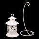 thumbnail image 4 of 2x candebro de linterna soporte de ve de té ligero colgante marroquí negro / Macarena Porta vela, 4 of 8