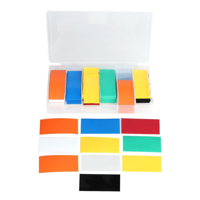 Tubo termorretráctil de PVC para envolver baterías, 280 unidades Tubos termorretráctiles de PVC Tubos termorretráctiles de PVC True Excellence