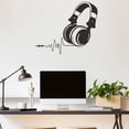 thumbnail image 2 of Auriculares Adhesivo de pared Pegatinas de pared para salas de estar Dormitorios Oficinas Decoración de pared TUNC Sencillez, 2 of 5