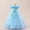Sky Blue, variant on RTKFRFLM Girls Sequin Floral Gown Mesh Tulle Princess Dress for Wedding and Party Pink 11 Years