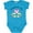 Turquoise, variant on Inktastic Pawpaw's Girl Heart Flowers Girls Baby Bodysuit