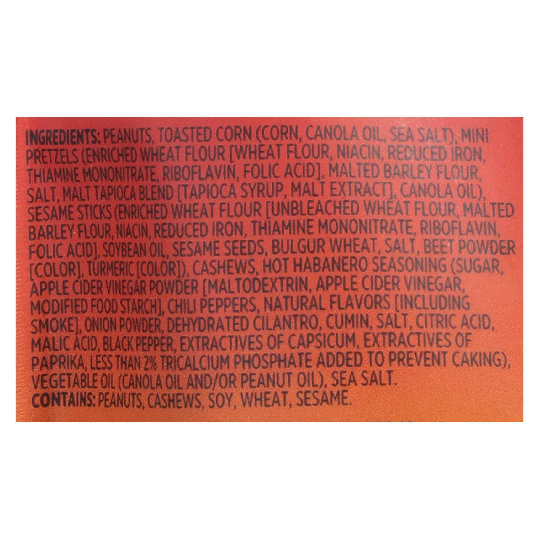 Snak Club  4.5 oz Snak Club Hot Ones Hot Habanero & Sweet Apricot Snack Mix, Pack of 1