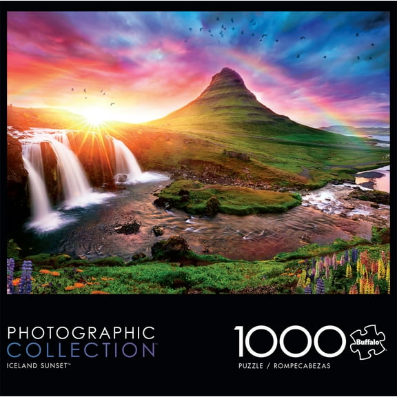 Buffalo Games - Photography - Iceland Sunset - 1000 Piece Jigsaw Puzzle