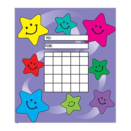 Teacher Created Resources 1874 Happy Stars Incentive Charts