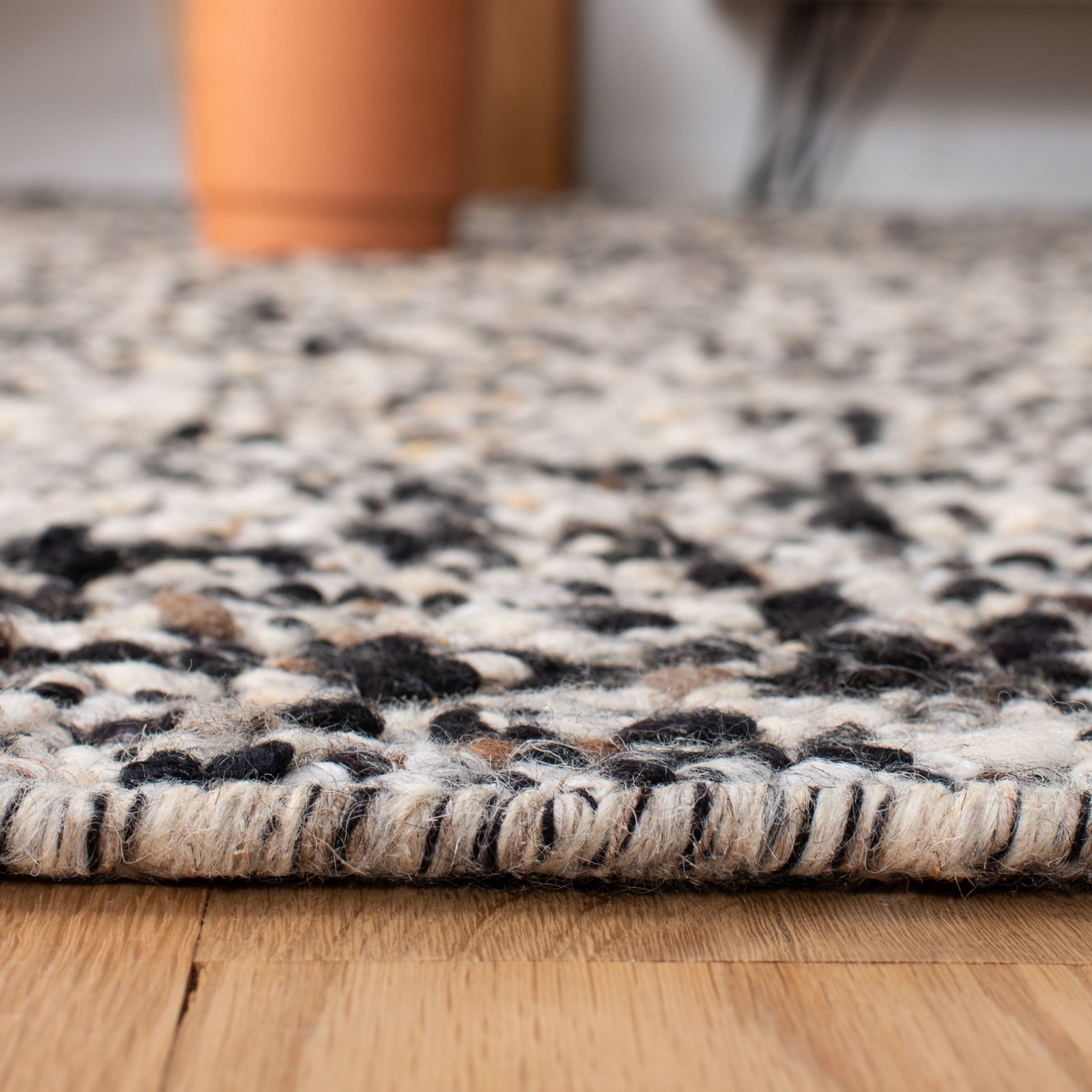 Safavieh Natura Earnestine Solid Area Rug, Beige/Gray, 9' x 12'