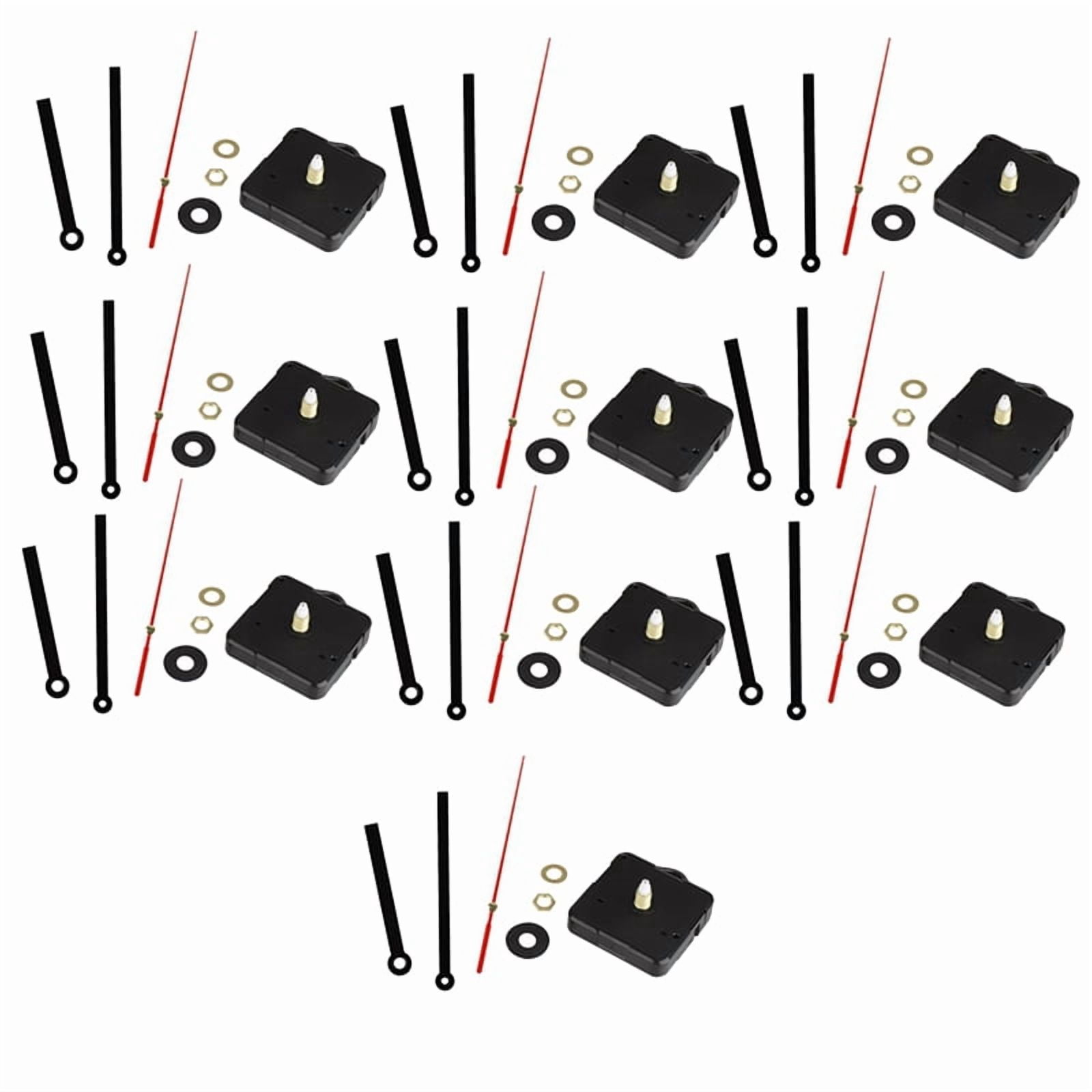 20pcs DIY Clock Movement Mechanism Silent Quartz Wall DIY Clock Hands Kit Repair Replacement Tool Parts
