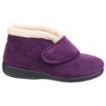 thumbnail image 2 of Fleet & Foster Womens Levitt Touch Fasten Slippers, 2 of 4
