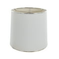 thumbnail image 6 of Lavish Home Set of 2 Open Circle LED Table Lamps (Brushed Steel/White), 6 of 6