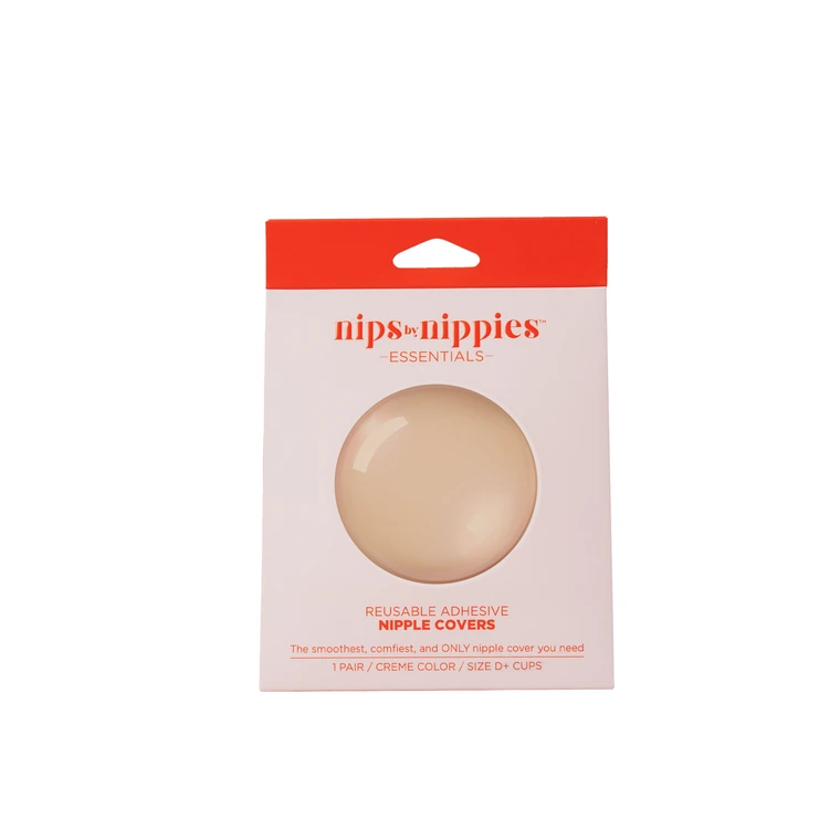 Nips by Nippies Women's Reusable Sticky Silicone Nipple Covers, Sizes A - D+