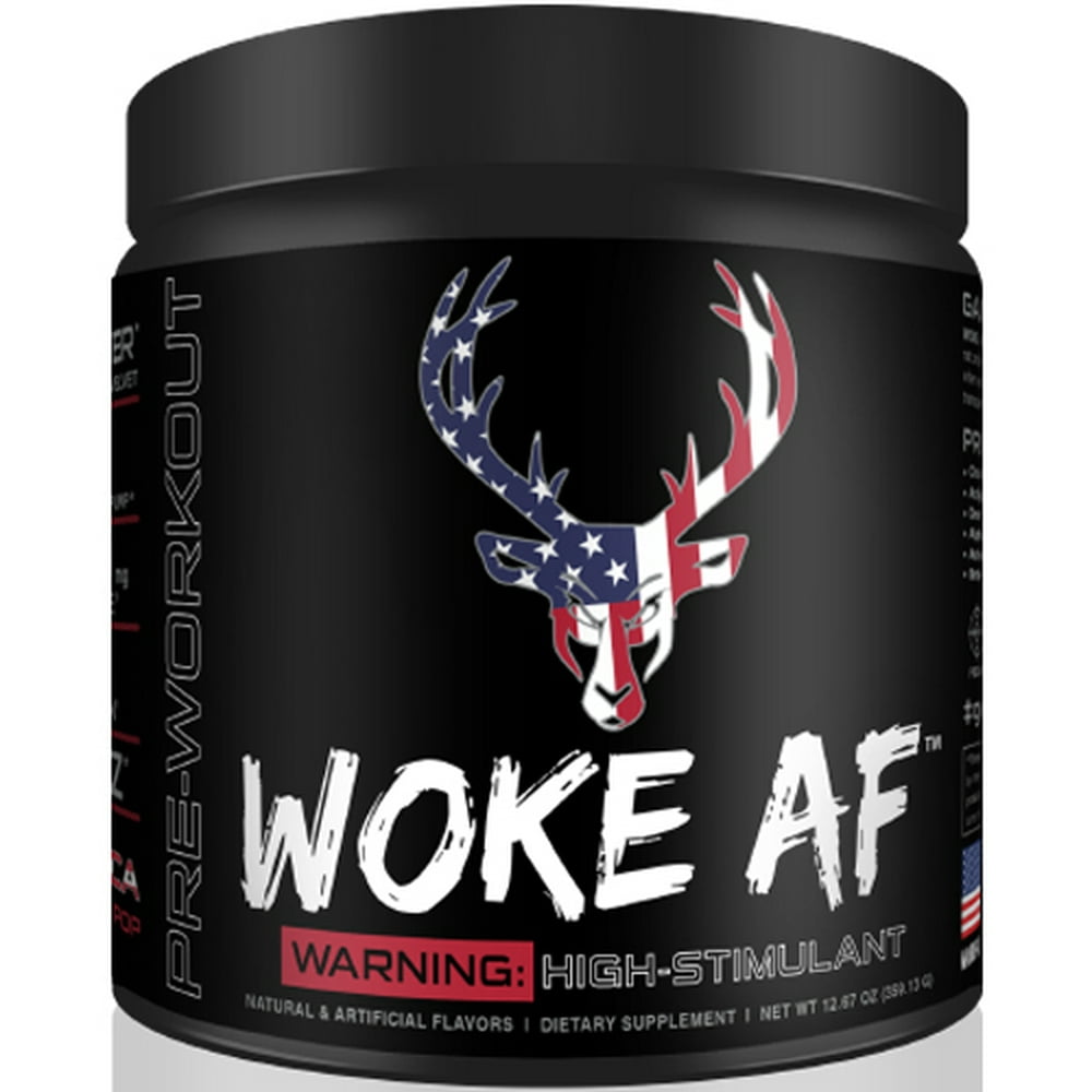 Bucked Up Woke AF High Stim PreWorkout (Rocket Pop 30
