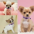 thumbnail image 7 of PONPRNGY Puppy Collar with Bell, 1-Pack Kitten Collar Collar with Bell Nylon Soft Adjustable Buckle for Small Tiny Boy Girl Pets Females, 7 of 7