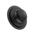 thumbnail image 3 of Tapón para fregadero de cocina, cubierta Universal para tapón de fregadero de 3-1/2 pulgadas, para drenaje de brida de eliminación de basura, acero inoxidable, negro mate, 3 of 8
