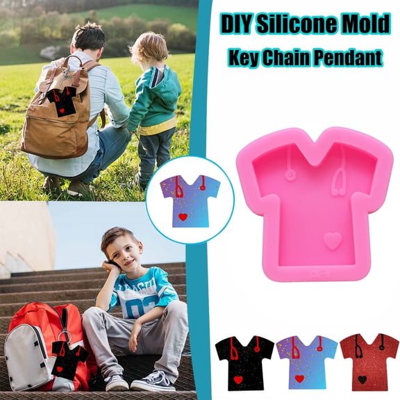 Teissuly Key Chain Pendant Casting Silicone Crystal Epoxy Resin