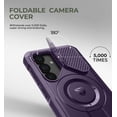 thumbnail image 4 of Funda Dexnor para Samsung Galaxy S25 con funda de cámara, color morado, 4 of 7