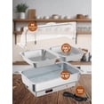 thumbnail image 2 of QinaQin Réchaud Électrique pour Aliments en Acier Inoxydable de Qualité Commerciale avec Contrôle de la Température - Réchaud de Buffet de 9 Pintes, Convient au Service Traiteur, aux Mariages et à Divers Événements, 2 of 7