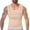 Nude, variant on Compression Shirt for Men Slimming Undershirt Body Shaper Tank top for gynomastica Sleeveless Tummy Control Shapewear Vest Men