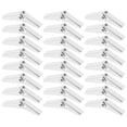 thumbnail image 1 of KAKOWELY 24pcs Wing Nut Set for Drywall Mounting Thread Spring Loaded Fasteners Hollow Wall Anchors Wing Nuts Toggle Bolt for Wall Hanging Spring Loaded Wall Fasteners, 1 of 4