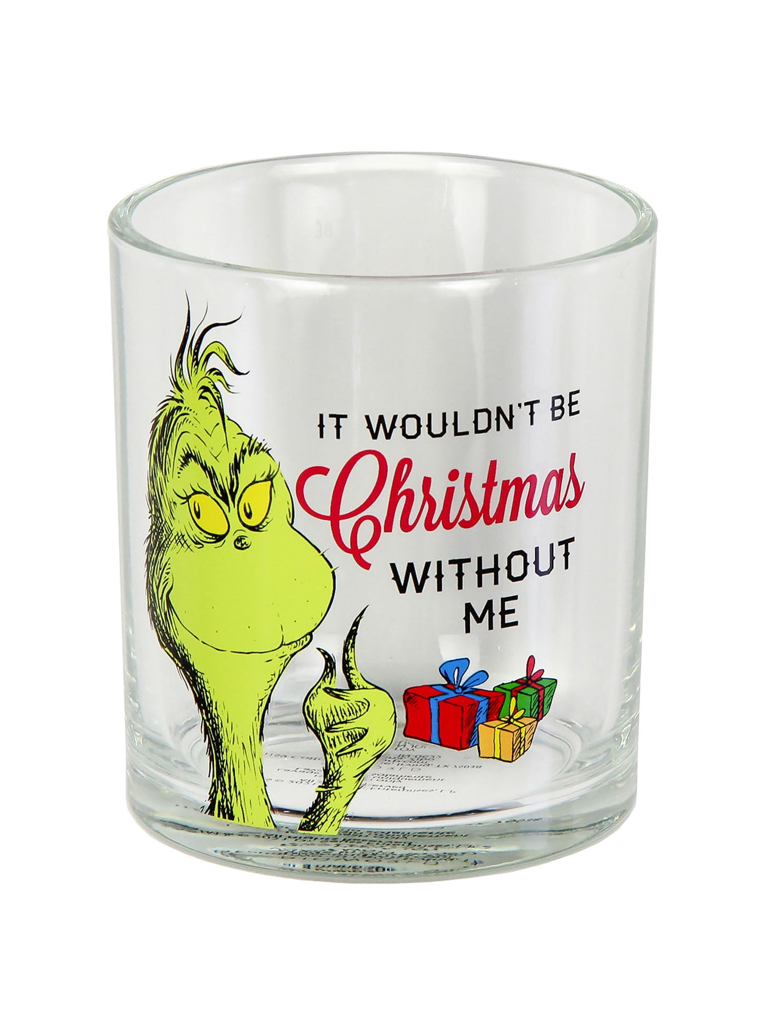 Dr. Seuss The Grinch Holiday - Bicchiere in acrilico con spuntoni, 680
