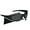 Matte Black Smoke Strap, variant on proSPORT Polarized Bifocal Sunglass Readers Fishing Driving Sport Motorcycle Anti- Wrap Full Frame Large UV Men Women
