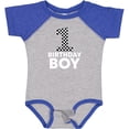 thumbnail image 3 of Inktastic 1st Birthday Boy Checkered Number Boys Baby Bodysuit, 3 of 5