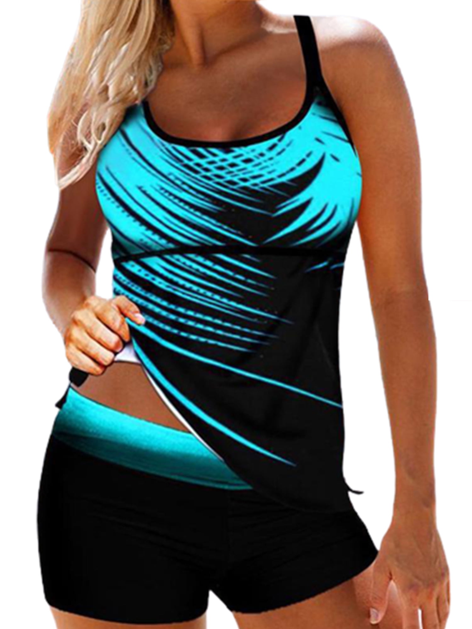 2 Piece Bathing Suits With Shorts