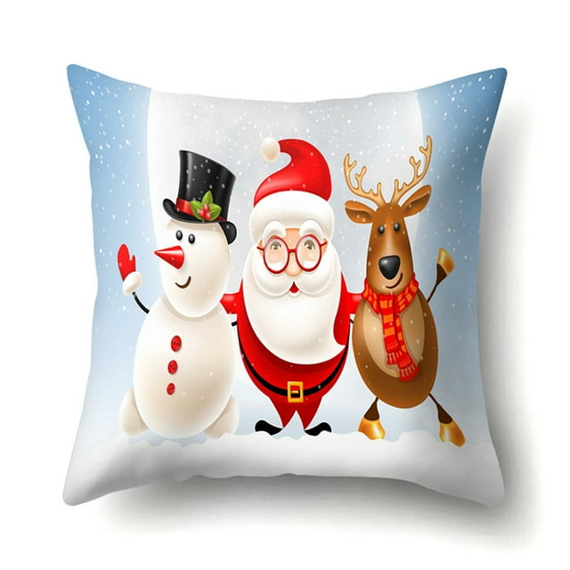 LSLJS Christmas Decorative Pillow Cover, Christmas Pillowcase Christmas Decoration Interior Pillowcase, Christmas Decorations
