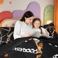 thumbnail image 4 of Erosebridal Wild Animal Pattern King Size Comforter Sets,Classic Cheetah Comforters King Size,Black Reversible,3pcs,1 Comforter and 2 Pillowcases, 4 of 7