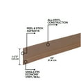 thumbnail image 3 of M-D Building Products 05603 36 in. Brown Vinyl Economy Self-adhesive Door Sweep, 3 of 6