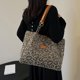 thumbnail image 2 of Bolso Hombro Con Leopardo Cadena Textu Versátil para Mujer (marrón) Rojo, 2 of 9