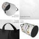 thumbnail image 2 of Balery Colorful Poodle Dog Cesta de ropa redonda con asas, impermeable, independiente, para ropa, juguetes, dormitorio y familia-Small, 2 of 6