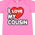 thumbnail image 4 of Inktastic I Love My Cousin Boys or Girls Baby Bodysuit, 4 of 5