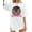 A_White, variant on MOUSYA Women's Oversized T-Shirts Neon Moon Shirts Classic Country Cowgirl T-Shirt Music Vintage Graphic Tee Tops