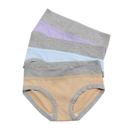 

Spdoo Women s Cotton Under the Bump Maternity Panties Pregnancy Underwear