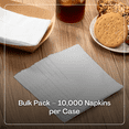 thumbnail image 2 of Karat 13.5"x7" Tall Fold Dispenser Napkins - White - 10,000 ct, 2 of 11