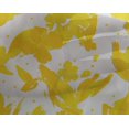thumbnail image 4 of oneOone Georgette Viscose Yellow Fabric Florals Diy Clothing Quilting Fabric Print Fabric By Yard 42 Inch Wide-SHW, 4 of 4