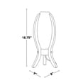 thumbnail image 2 of Desk Lamp with Walnut Wood & Frosted Glass Shade, Modern Minimalist Table Lamp for Home Office Study, 2 of 7
