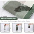 thumbnail image 6 of PiccoCasa Kitchen Dish Colth Tea Towel Set for Cleaning Plaid Green 6Pcs, 6 of 7