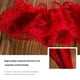 thumbnail image 5 of Mujer Tanga Chica Encaje Encantador Bragas Bowknot Diseño Ropa interior de fibra elástica transpirable, Rojo Kearding XX000028-02, 5 of 7