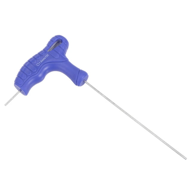 Unique Bargains Clé à Bille Hexagonale 1,5 mm, Clé à Manche en T, Acier CR-V Métrique