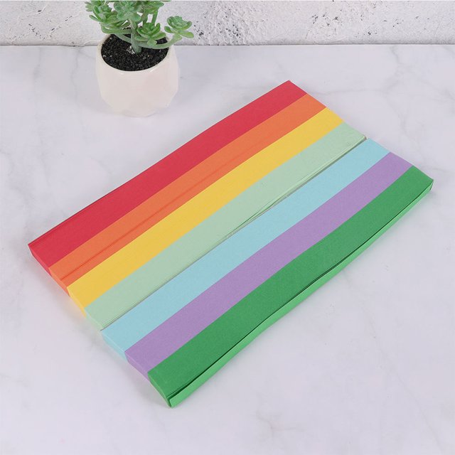 UPGRATOR 2700Pcs Star Origami Paper Assorted Color Diy Craft Decoration for Parties and Weddings
