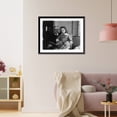 thumbnail image 3 of Historic Framed Print, [Alexander Mitchell Palmer, three-quarter-length portrait, seated facing front, with girl on his lap, holding book], 17-7/8" x 21-7/8", 3 of 9