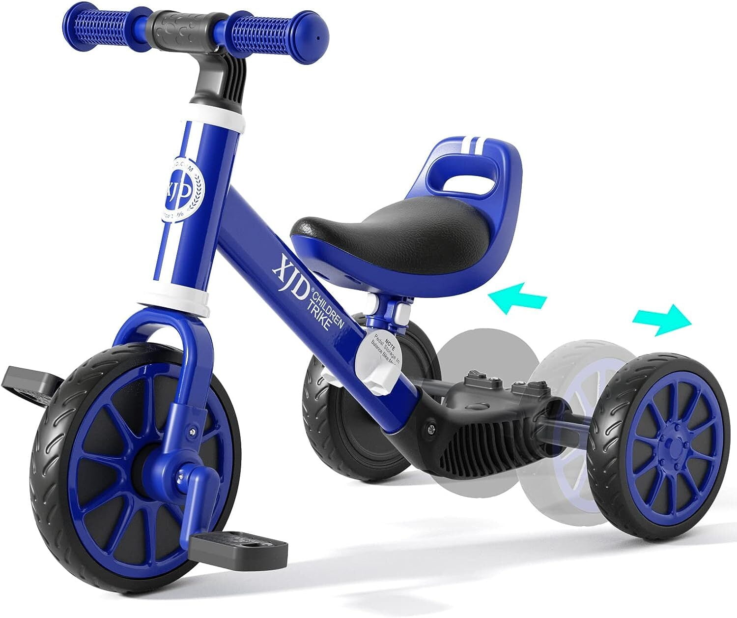 XJD 5 in 1 Toddler Bike for 1-5 Years Old Boys Girls Tricycles for ...