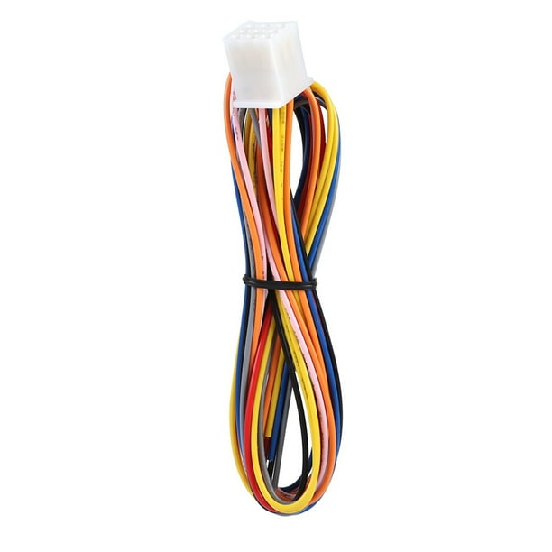Alarma de motocicleta, 125dB 12v ABS Negro de Alarma de Seguridad Antirrobo para Motocicleta de alarma de Motocicleta con controles remotos para estacionamiento de automóviles