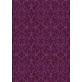 thumbnail image 1 of Ahgly Company Indoor Rectangle Patterned Medium Violet Red Pink Area Rugs, 2' x 3', 1 of 6