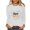 White, variant on Women's Happy Halloween Spider Web Graphic T-Shirt Long Sleeve Crewneck Casual Pullover Tops Fall Spooky Season Holiday Party Tees Funny Novelty Shirt