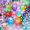 thumbnail image 2 of Globos de animales marinos y peces, estrellas de mar, caballito de mar, globos de aire, 5 uds., 2 of 4