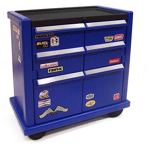 Step2 Kids Tool Storage Chest Black Blue Walmart Com Walmart Com