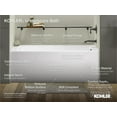 thumbnail image 4 of Kohler  60 x 30 in. Underscore Rectangle Alcove Bath with Integral Apron & Flange & Right-Hand Drain, 4 of 4