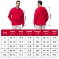 thumbnail image 4 of Pepypepy Men’s Pullover Hoodie, Lightweight Cotton Hooded Sweatshirt, Size: S-XXL, 4 of 7